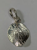 Leaf with Curl Pendant