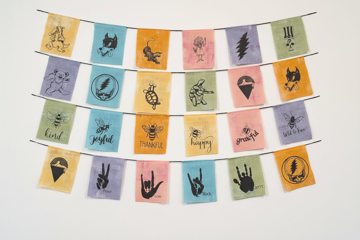 Grateful Prayer Flags