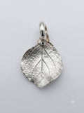 Fine Silver Leaf (fan) Pendant